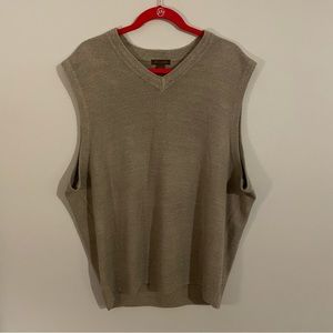 Dockers Tan/Brown Sweater Vest